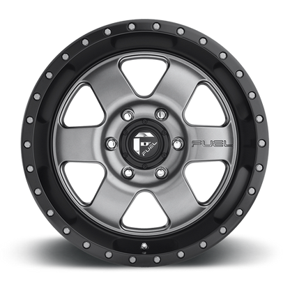 Aluminum Wheels 20X9 Podium D619 5 On 139.7 Anthracite/Black Lip 108 Bore 20 Offset Fuel Off Road Wheels