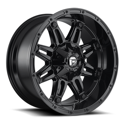 Aluminum Wheels 17X9 Hostage D625 6 On 135/6 On 139.7 Gloss Black 106.1 Bore 1 Offset 33 Lbs Fuel Off Road Wheels