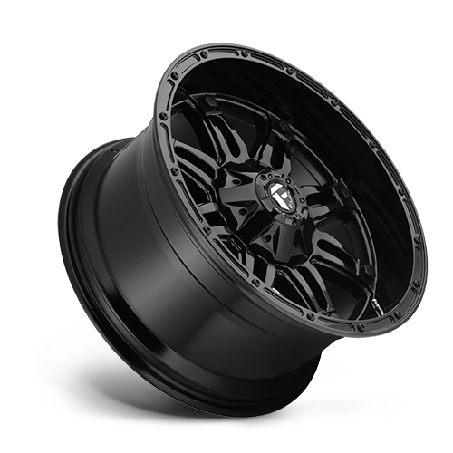 Aluminum Wheels 17X9 Hostage D625 6 On 135/6 On 139.7 Gloss Black 106.1 Bore 1 Offset 33 Lbs Fuel Off Road Wheels