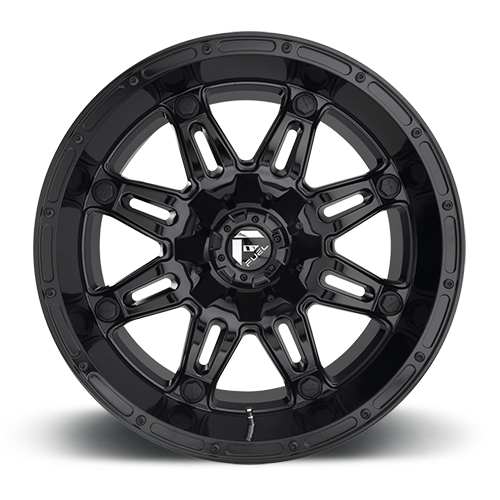 Aluminum Wheels 20X10 Hostage D625 8 On 170 Gloss Black 125.2 Bore -18 Offset Fuel Off Road Wheels