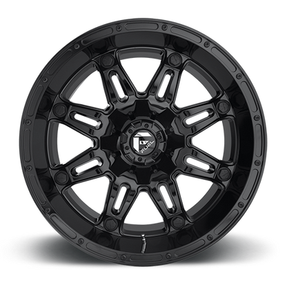 Aluminum Wheels 20X10 Hostage D625 6 On 135/6 On 139.7 Gloss Black 106.1 Bore -24 Offset Fuel Off Road Wheels