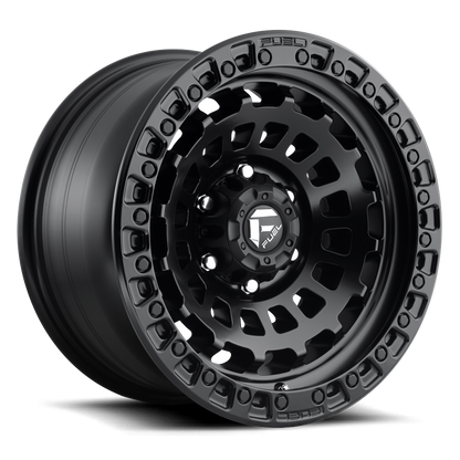 Aluminum Wheels 18X9 Zephyr D633 6 On 139.7 Matte Black 106.1 Bore -12 Offset Fuel Off Road Wheels