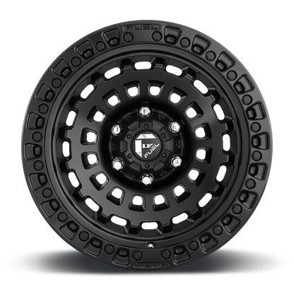 Aluminum Wheels 18X9 Zephyr D633 6 On 135 Matte Black 87.1 Bore 1 Offset Fuel Off Road Wheels