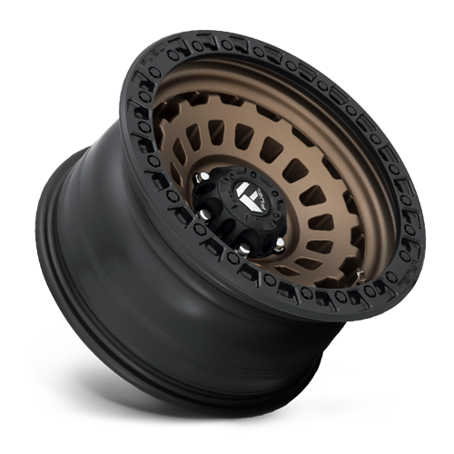 Aluminum Wheels 18X9 Zephyr D634 8 On 165.1 Matte Bronze W/Black Bead Ring 125.1 Bore -12 Offset Fuel Off Road Wheels