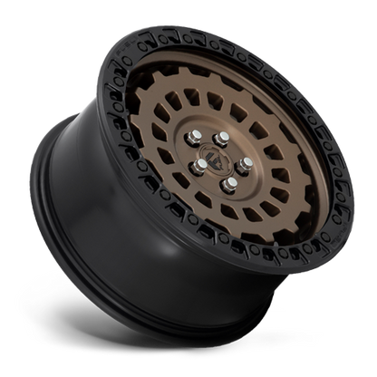 Aluminum Wheels 20X9 Zephyr D634 5 On 150 Matte Bronze W/Black Bead Ring 110.1 Bore 20 Offset Fuel Off Road Wheels