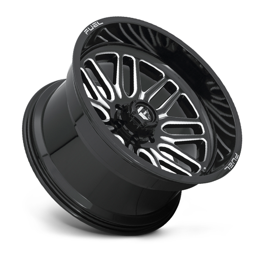 Aluminum Wheels 20X10 Ignite D662 8 On 165.1 Gloss Black Milled 125.2 Bore -18 Offset Fuel Off Road Wheels