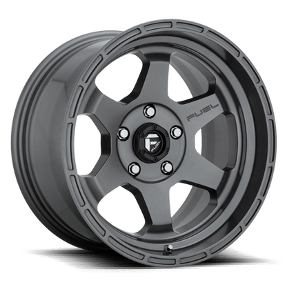 Aluminum Wheels 18X9 Shok D665 5 On 150 Matte Anthracite Gray 110.1 Bore 1 Offset Fuel Off Road Wheels