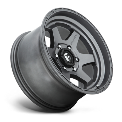 Aluminum Wheels 18X9 Shok D665 6 On 135 Matte Anthracite Gray 87.1 Bore -12 Offset Fuel Off Road Wheels