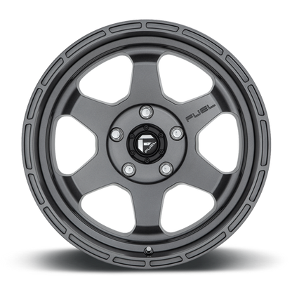 Aluminum Wheels 20X9 Shok D665 5 On 150 Matte Anthracite Gray 110.2 Bore 1 Offset Fuel Off Road Wheels