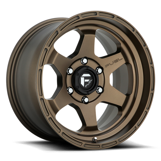 Aluminum Wheels 18X9 Shok D666 5 On 150 Matte Bronze 110.1 Bore 20 Offset Fuel Off Road Wheels