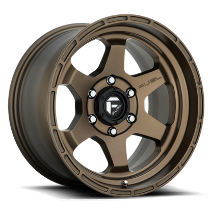 Aluminum Wheels 18X9 Shok D666 5 On 127 Matte Bronze 71.5 Bore 1 Offset Fuel Off Road Wheels