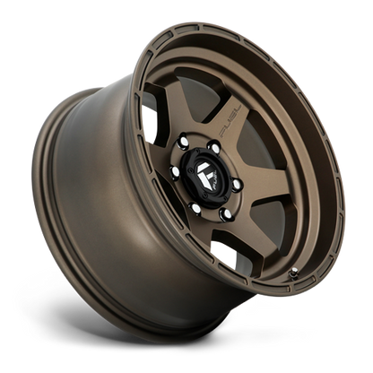 Aluminum Wheels 18X9 Shok D666 6 On 139.7 Matte Bronze 106.1 Bore 1 Offset Fuel Off Road Wheels