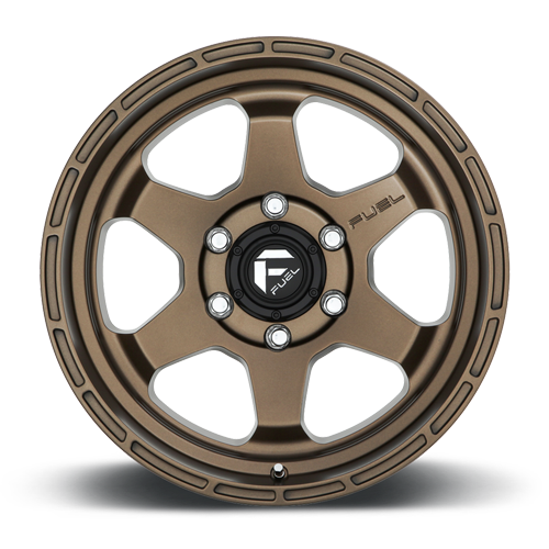 Aluminum Wheels 20X9 Shok D666 6 On 135 Matte Bronze 87.1 Bore 1 Offset Fuel Off Road Wheels