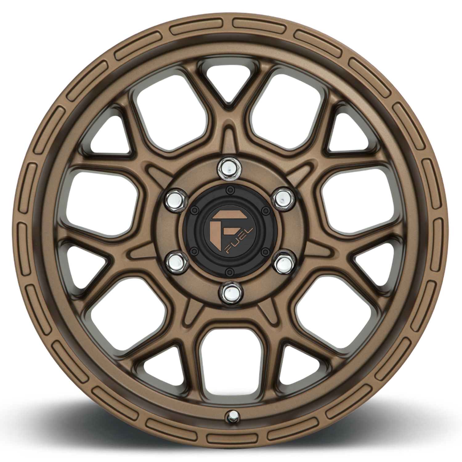 Aluminum Wheels 18X9 Tech D671 6 On 114.3 Matte Bronze 66.06 Bore 20 Offset Fuel Off Road Wheels