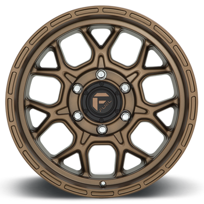 Aluminum Wheels 18X9 Tech D671 6 On 114.3 Matte Bronze 66.06 Bore 20 Offset Fuel Off Road Wheels