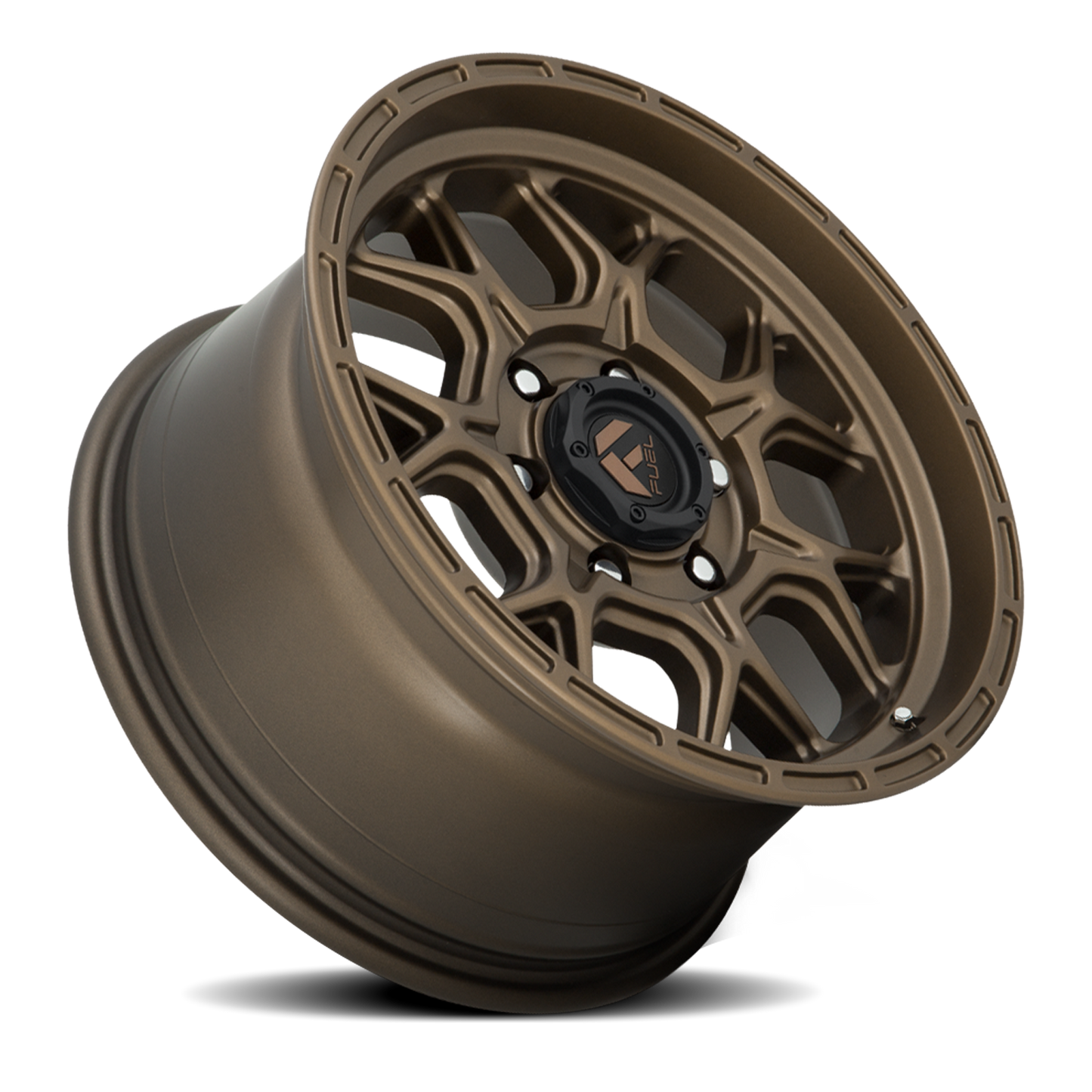 Aluminum Wheels 20X10 Tech D671 6 On 135 Matte Bronze 87.1 Bore -18 Offset 2 Lip Fuel Off Road Wheels