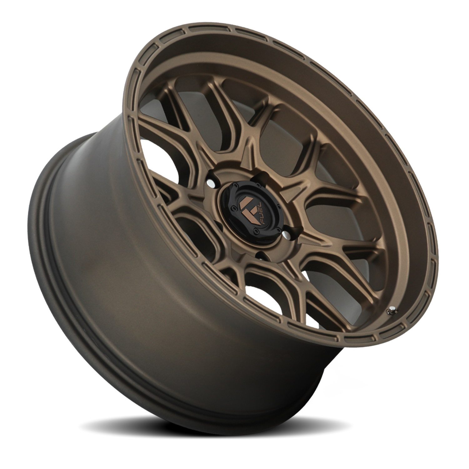 Aluminum Wheels 20X10 Tech D671 5 On 139.7 Matte Bronze 78.1 Bore -18 Offset Fuel Off Road Wheels