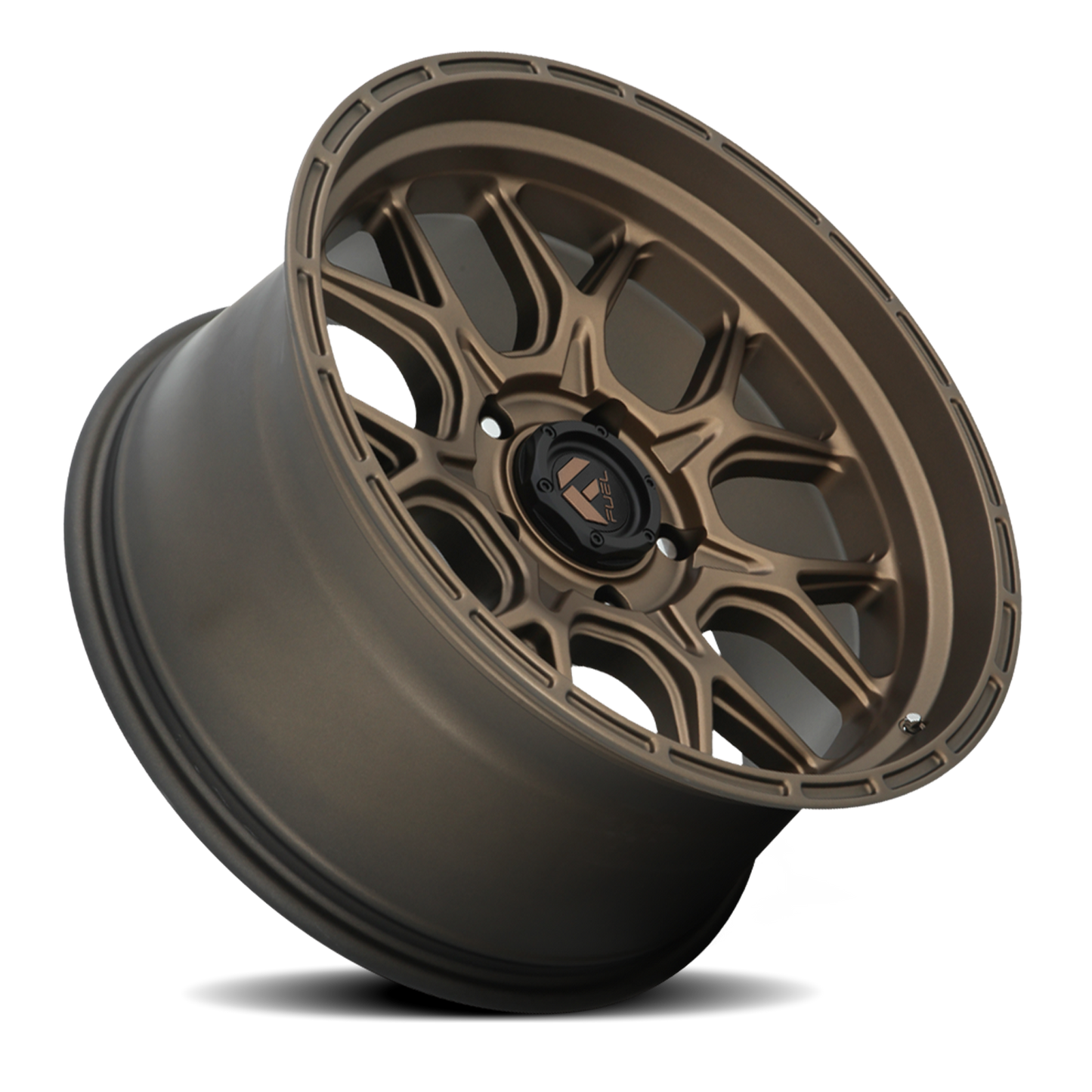 Aluminum Wheels 20X10 Tech D671 5 On 139.7 Matte Bronze 78.1 Bore -18 Offset 2 Lip Fuel Off Road Wheels
