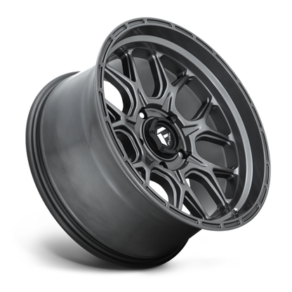 Aluminum Wheels 20X10 Tech D672 5 On 139.7 Matte Anthracite Gray 78.1 Bore -18 Offset Fuel Off Road Wheels