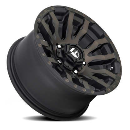 Aluminum Wheels 20X10 Blitz D674 5 On 127 Matte Black Double Dark Tint 71.5 Bore -18 Offset Multi Spoke Fuel Off Road Wheels