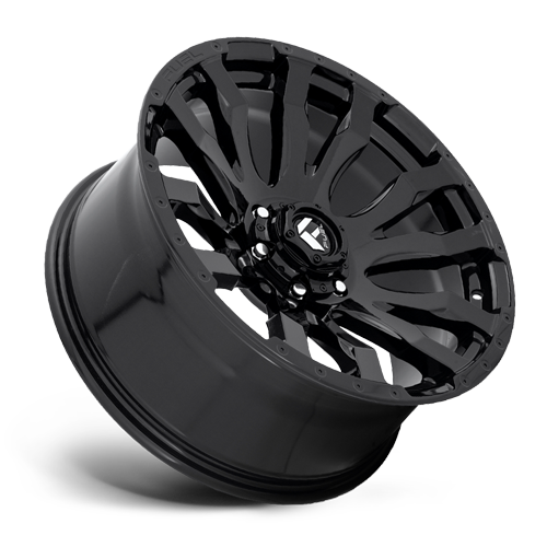 Aluminum Wheels 20X10 Blitz D675 6 On 139.7 Gloss Black 106.1 Bore -18 Offset Multi Spoke Fuel Off Road Wheels