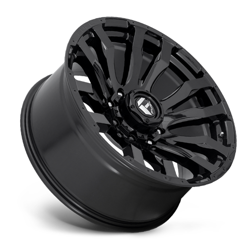 Aluminum Wheels 20X8.25 Blitz D675 8 On 165.1 Gloss Black 121.5 Bore -265 Offset Multi Spoke Fuel Off Road Wheels