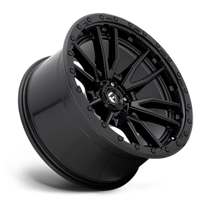 Aluminum Wheels 17X9 Rebel D679 6 On 114.3 Matte Black 66.06 Bore 1 Offset Fuel Off Road Wheels