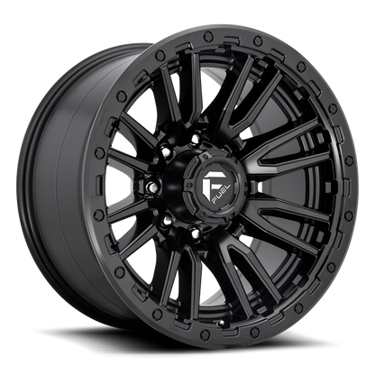 Aluminum Wheels 22X10 Rebel D679 8 On 180 Matte Black 124.2 Bore -18 Offset Fuel Off Road Wheels