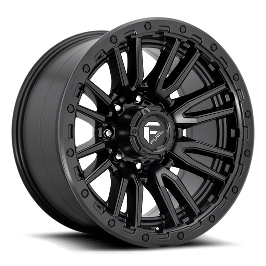 Aluminum Wheels 22X12 Rebel D679 8 On 170 Matte Black 125.1 Bore -44 Offset Fuel Off Road Wheels