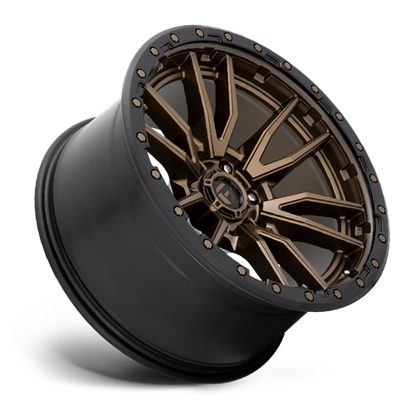 Aluminum Wheels 20X9 Rebel D681 6 On 135 Matte Bronze Black Bead Ring 87.1 Bore 1 Offset Fuel Off Road Wheels