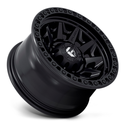 Aluminum Wheels 15X8 Covert D694 5 On 139.7 Matte Black 108 Bore -12 Offset Multi Spoke Fuel Off Road Wheels