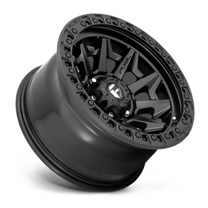 Aluminum Wheels 17X9 Covert D694 6 On 135 Matte Black 87.1 Bore -12 Offset Multi Spoke Fuel Off Road Wheels