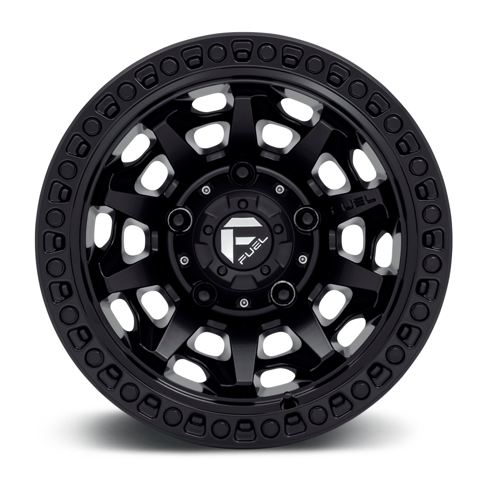 Aluminum Wheels 18X9 Covert D694 5 On 127 Matte Black 71.5 Bore -12 Offset Multi Spoke Fuel Off Road Wheels