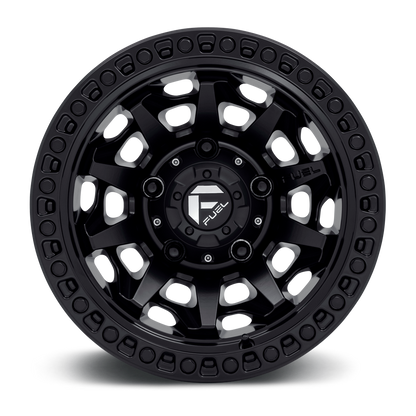 Aluminum Wheels 18X9 Covert D694 5 On 139.7 Matte Black 87.1 Bore 1 Offset Multi Spoke Fuel Off Road Wheels