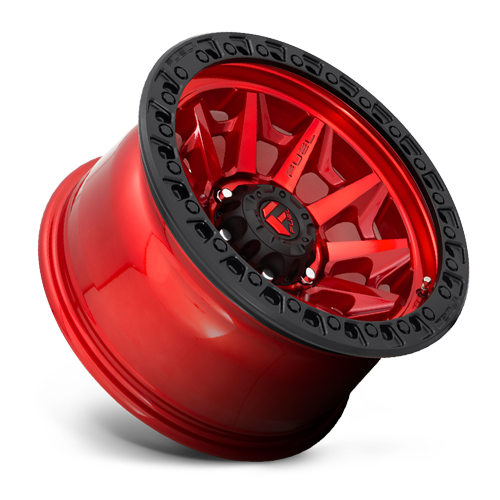 Aluminum Wheels 20X9 Covert D695 8 On 165.1 Candy Red Black Bead Ring 125.22 Bore 20 Offset Multi Spoke Fuel Off Road Wheels