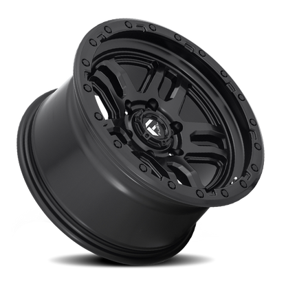 Aluminum Wheels 17X9 AMMO D700 6 On 135 Matte Black 87.1 Bore 1 Offset 5 Spoke Fuel Off Road Wheels