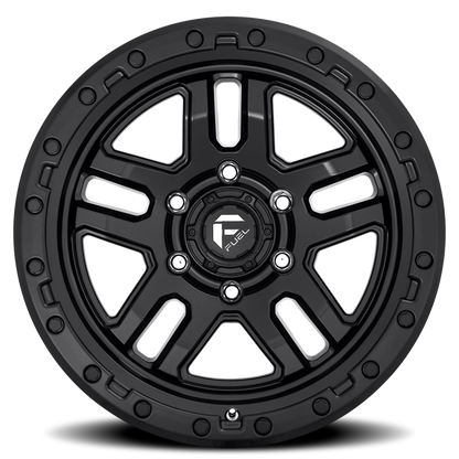 Aluminum Wheels 18X9 AMMO D700 5 On 127 Matte Black 71.5 Bore -12 Offset 5 Spoke Fuel Off Road Wheels