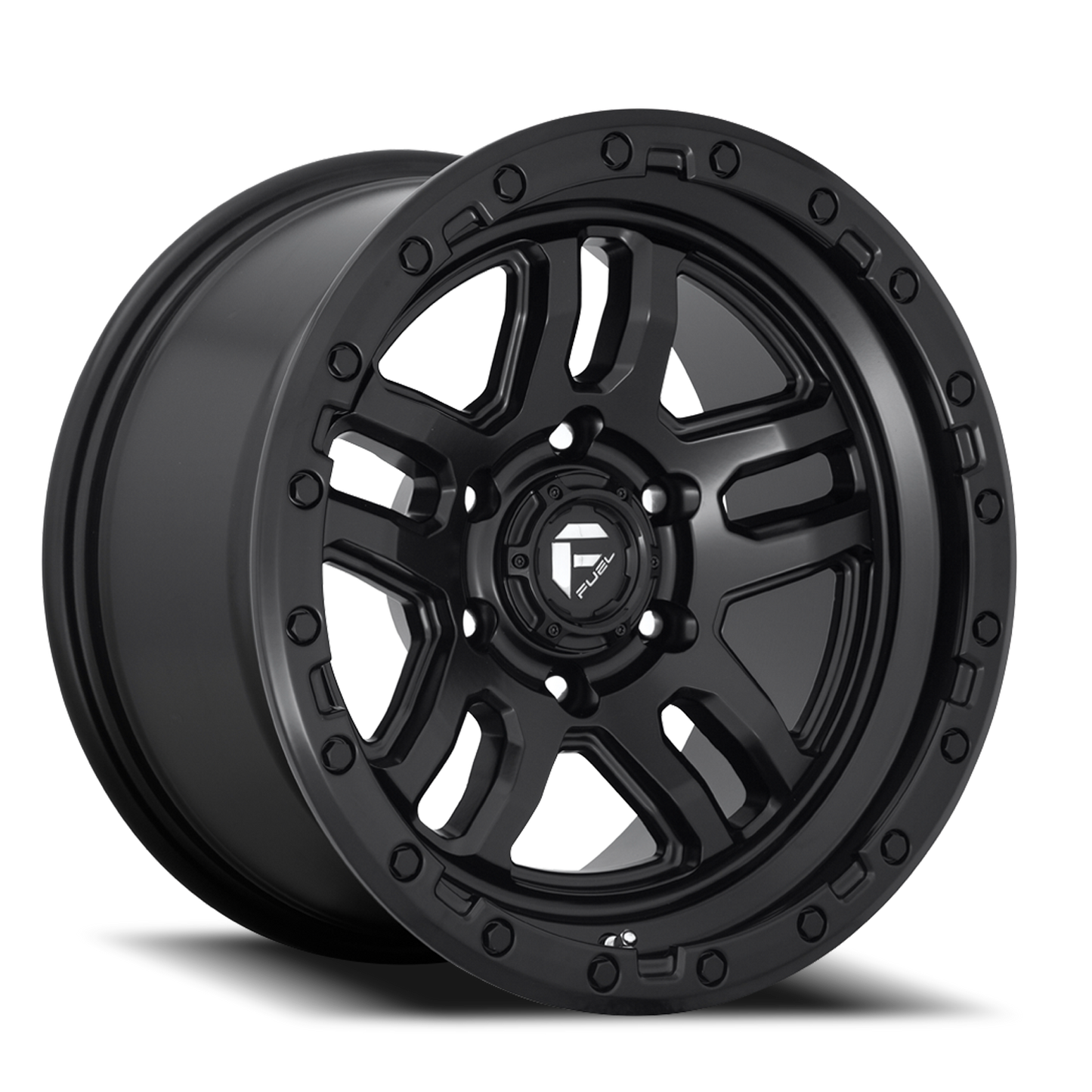 Aluminum Wheels 20X9 AMMO D700 5 On 150 Matte Black 110.2 Bore 1 Offset 5 Spoke Fuel Off Road Wheels