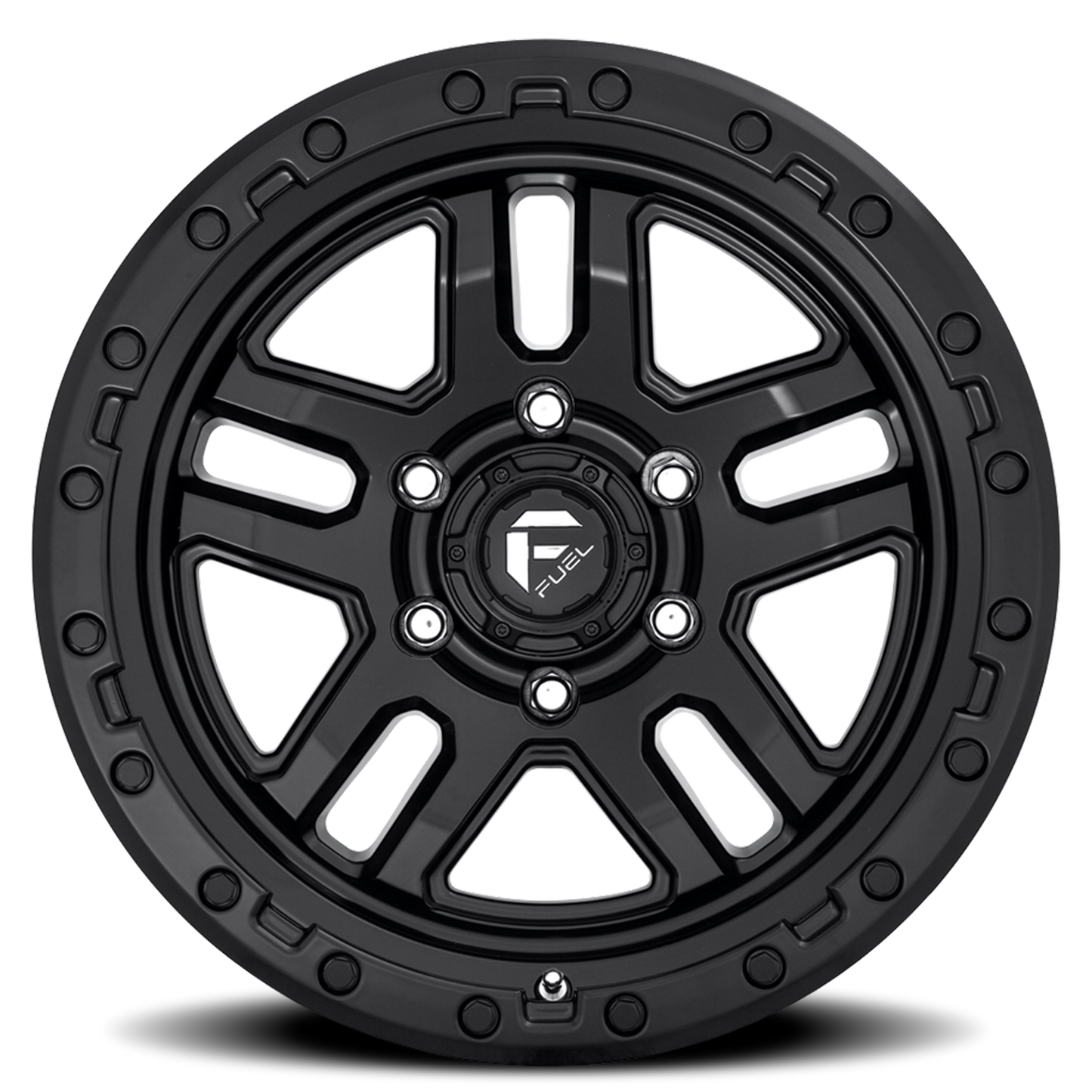 Aluminum Wheels 20X9 AMMO D700 5 On 150 Matte Black 110.2 Bore 20 Offset 5 Spoke Fuel Off Road Wheels
