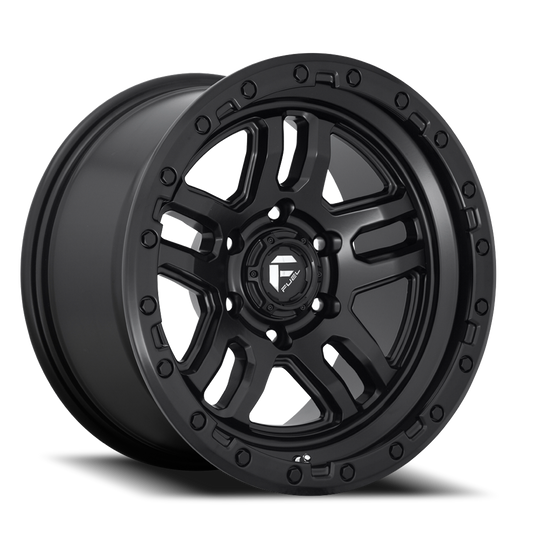 Aluminum Wheels 20X9 AMMO D700 6 On 114.3 Matte Black 66.06 Bore 1 Offset 5 Spoke Fuel Off Road Wheels