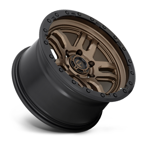 Aluminum Wheels 18X9 AMMO D702 5 On 127 Matte Bronze W/Black Bead Ring 71.5 Bore -12 Offset 5 Spoke Fuel Off Road Wheels
