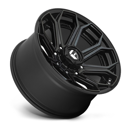 Aluminum Wheels 26X14 Siege D704 8 On 165.1 Gloss Black Machined Double Dark Tint 125.2 Bore -75 Offset Fuel Off Road Wheels