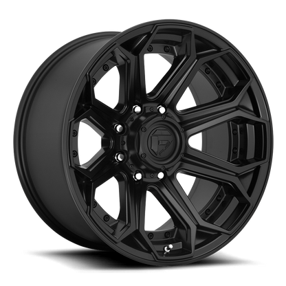Aluminum Wheels 18X9 Siege D706 8 On 170 Matte Black 125.1 Bore 1 Offset Fuel Off Road Wheels