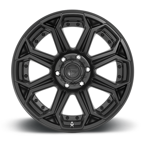 Aluminum Wheels 20X10 Siege D706 6 On 135 Matte Black 87.1 Bore -18 Offset Fuel Off Road Wheels