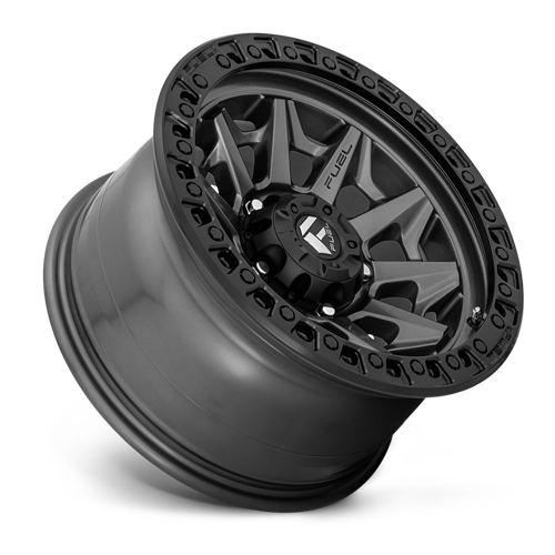 Aluminum Wheels 17X8.5 Covert D716 6 On 114.3 Matte Gunmetal Gray Black Bead Ring 66.32 Bore 14 Offset Multi Spoke Fuel Off Road Wheels