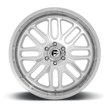 Aluminum Wheels 20X10 Ignite D721 8 On 170 High Luster Polished 125.1 Bore -19 Offset Fuel Off Road Wheels