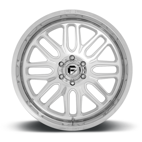 Aluminum Wheels 22X10 Ignite D721 8 On 170 High Luster Polished 125.1 Bore -18 Offset Fuel Off Road Wheels