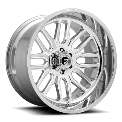 Aluminum Wheels 22X12 Ignite D721 8 On 180 High Luster Polished 124.2 Bore -43 Offset Fuel Off Road Wheels