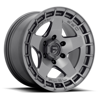 Aluminum Wheels 20X9 Warp D734 5 On 127 Matte Gunmetal Gray 71.5 Bore 1 Offset Fuel Off Road Wheels