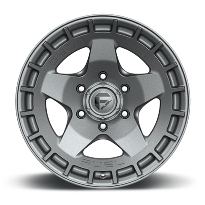 Aluminum Wheels 20X9 Warp D734 5 On 120 Matte Gunmetal Gray 65.07 Bore 30 Offset Fuel Off Road Wheels
